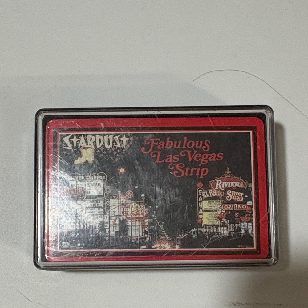 Vintage Fabulous Las Vegas Strip Playing Cards
